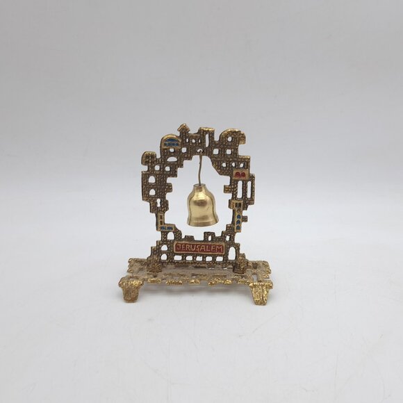 Jerusalem Brass Bell - Picture 1 of 11